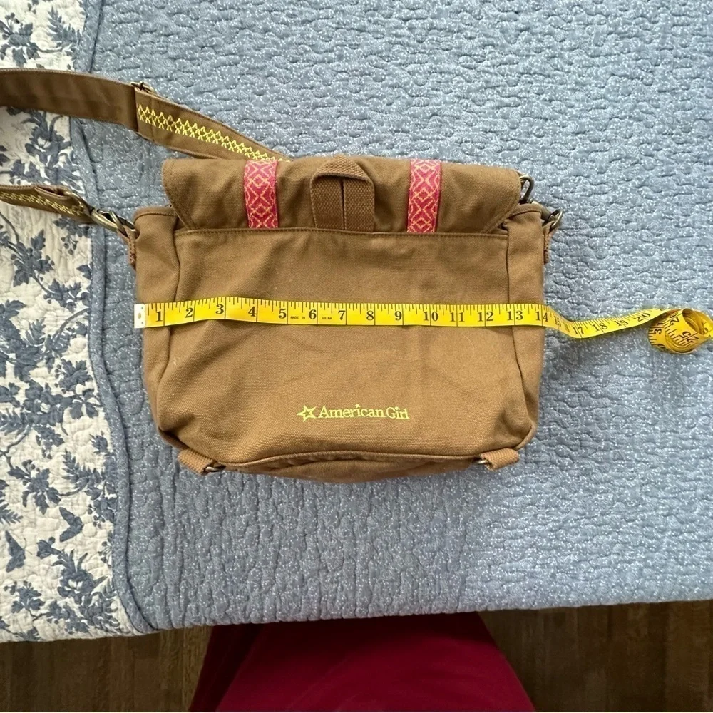 American Girl Bag Lea Clark Canvas Messenger Bag Tote